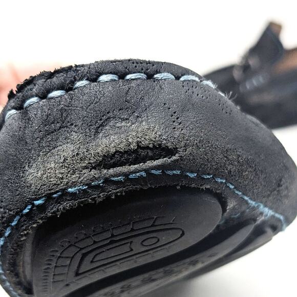 Robert Graham Shoes Mens 10 Tardis Suede Skulls Black Driving Loafers Slip On main image 5